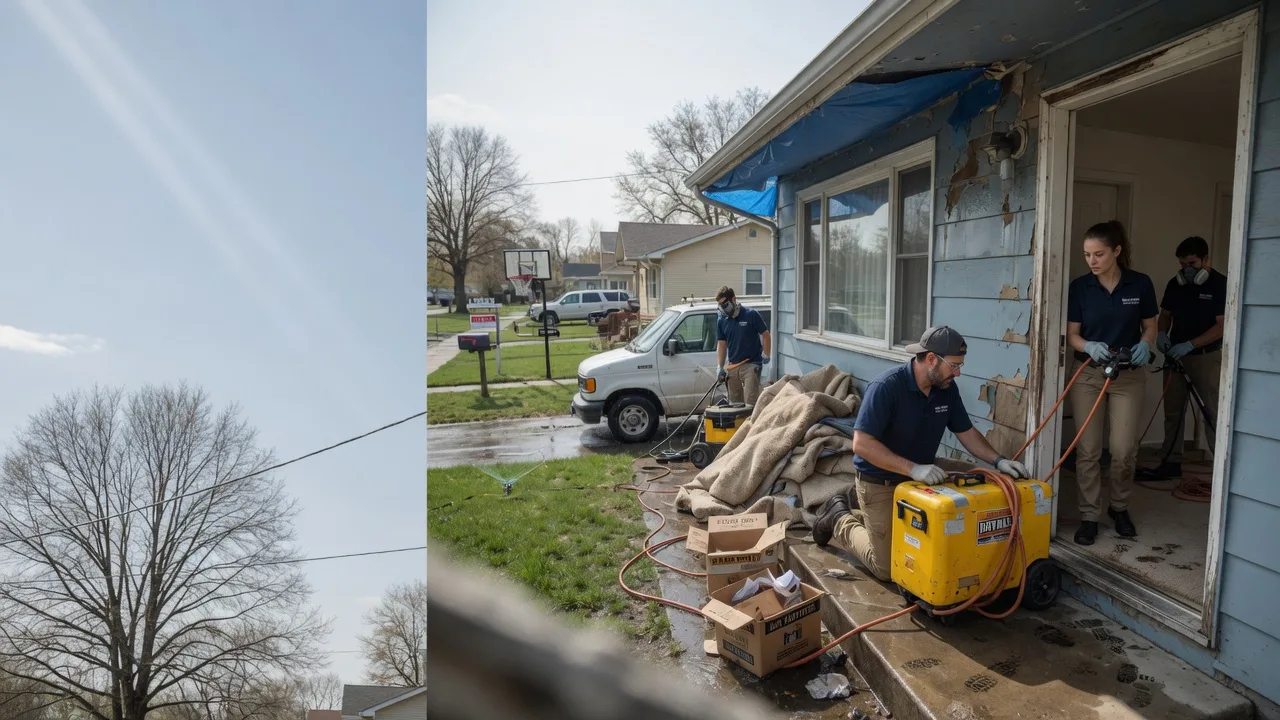 Basement Flood Cleanup in Perrysburg, NY near me